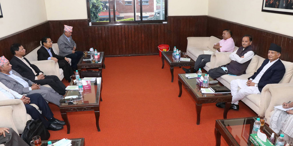 सत्ता गठबन्धन कार्यदलको बैठक बस्दै