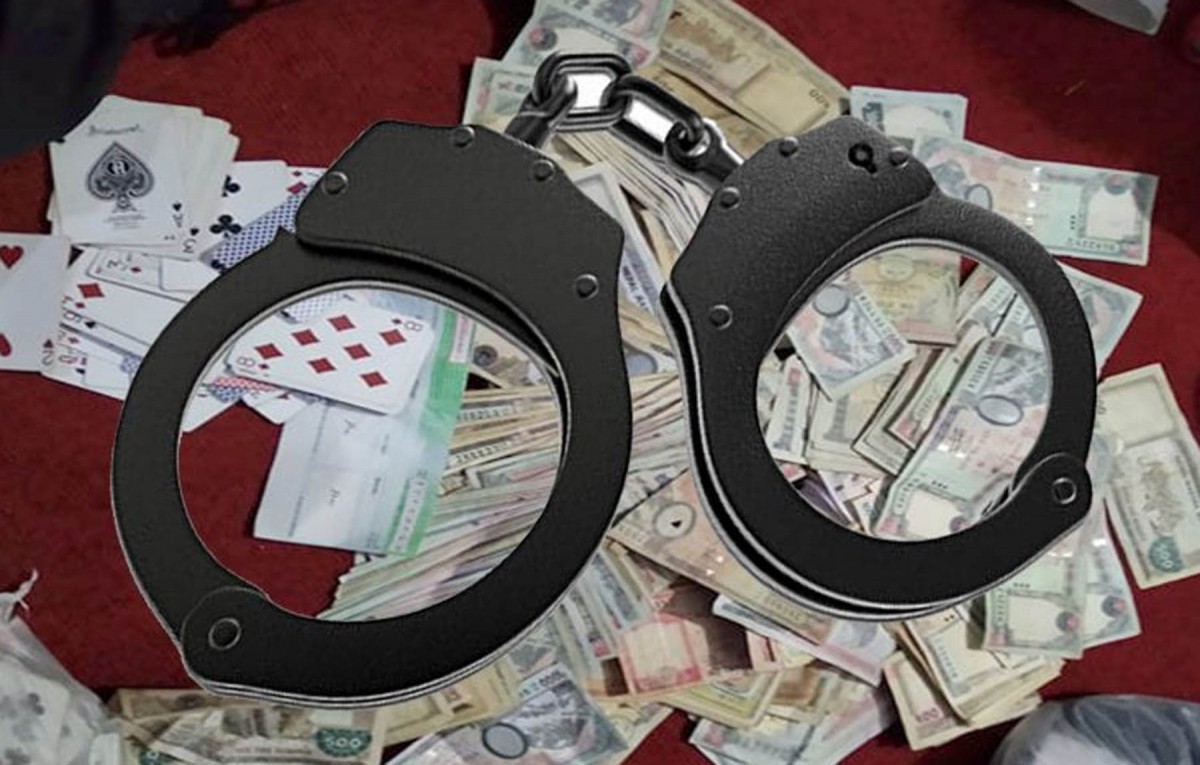 कैलालीमा करिब ३ लाख नगदसहित ४ जुवाडे पक्राउ