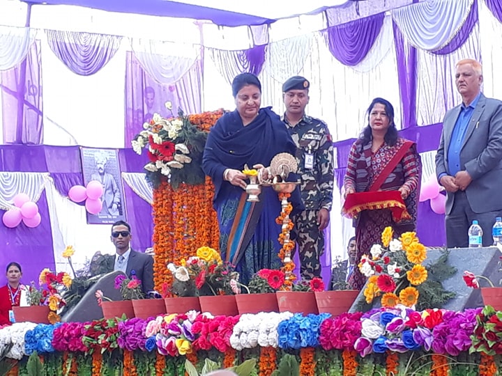 सुदूरपश्चिम प्रदेश कला, साहित्य र भाषाको उर्भर भुमि   - राष्ट्रपति भण्डारी