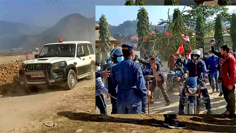 स्याङजामा यसरी लखेटाइमा परेकी थिइन मन्त्री पद्मा अर्याल