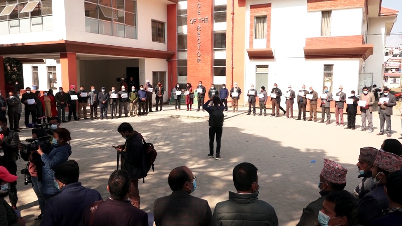 त्रिविमा पाँच महिनादेखि लागेको ताला आज खुल्ने