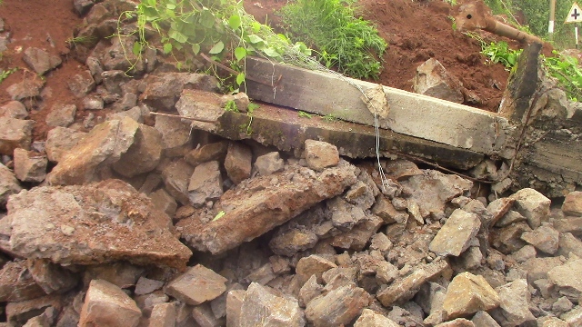 फिदिममा राष्ट्रिय स्तरको प्रतियोगिता हुने खेलमैदानको पर्खाल भत्कियो